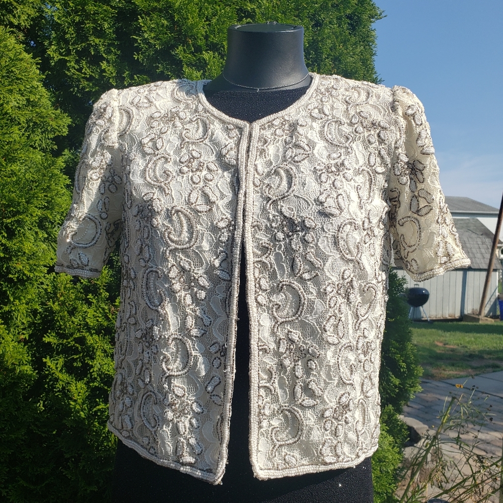 Vintage Stenay sequin top